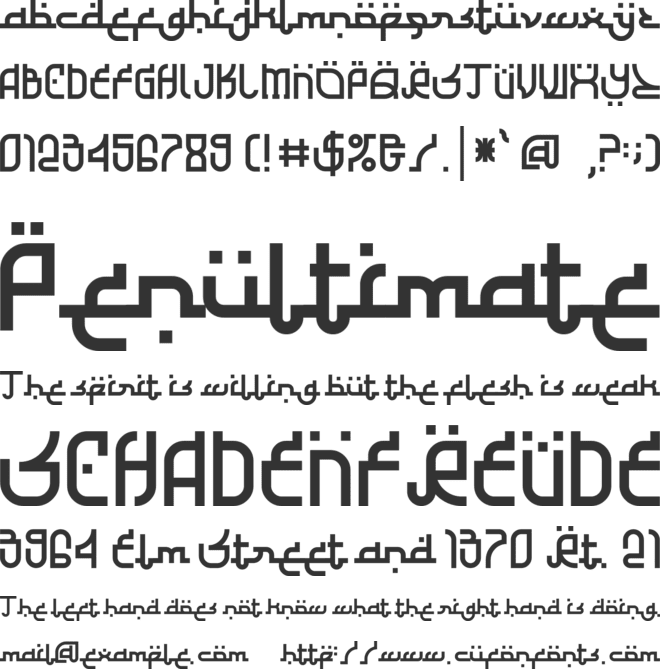 Al Ghazali font preview