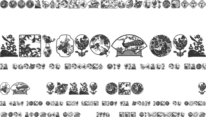 Oriental View font preview