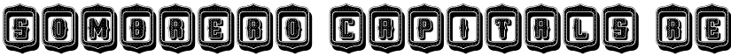 Sombrero Capitals Regular font