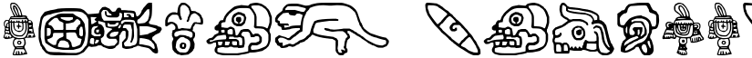 aztec Regular font