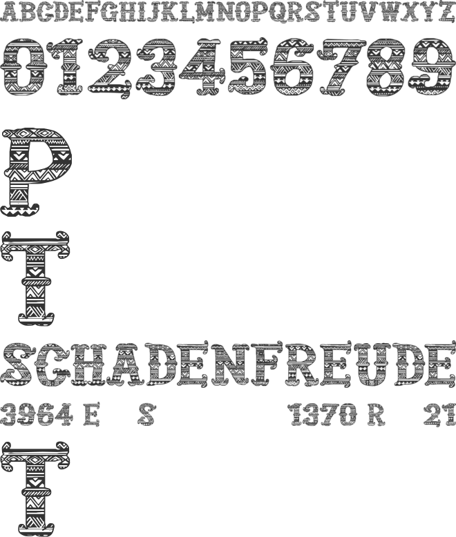 CF Mexicana PERSONAL USE font preview