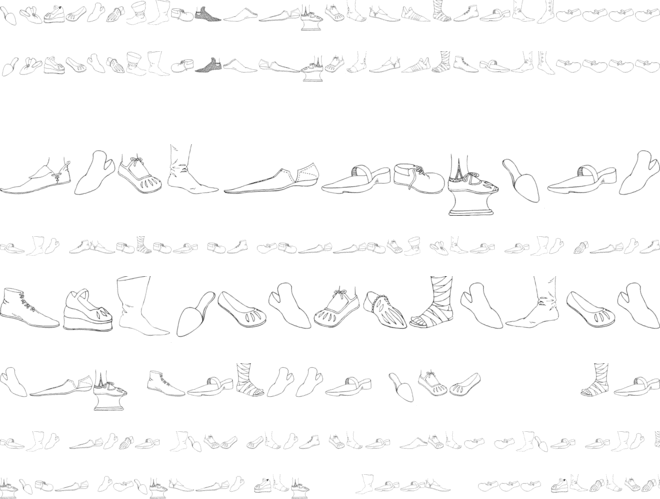 Renaissance Shoes font preview