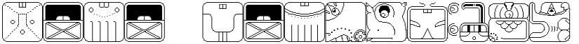 Maya Calendric Regular font