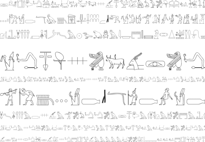 The Nile Song font preview
