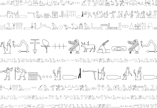 The Nile Song font preview