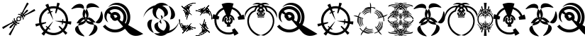 FontsVectorAncientSymbol Regular font