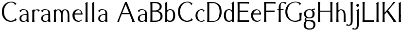 Caramella font