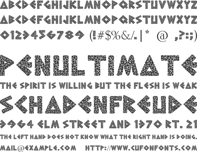 greek to me font preview