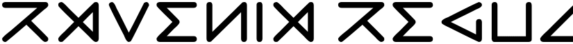 Ravenia Regular font