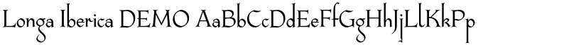 Longa Iberica DEMO font