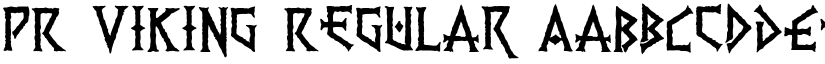 PR Viking Regular font