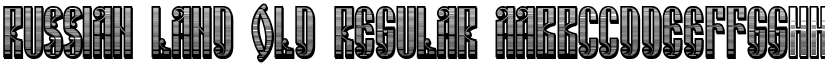 Russian Land Old Regular font