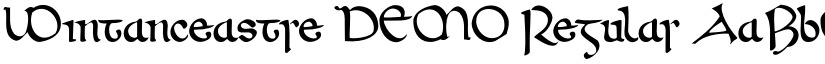 Wintanceastre DEMO Regular font