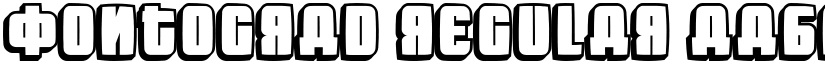 Fontograd Regular font