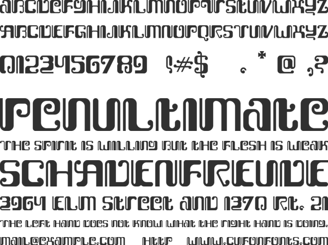 Kemasyuran Jawa font preview