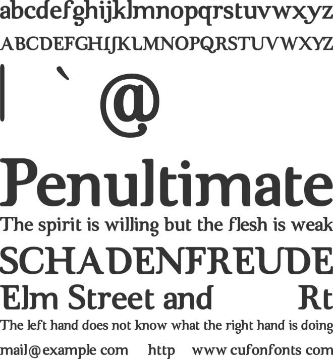 Brig Maven font preview