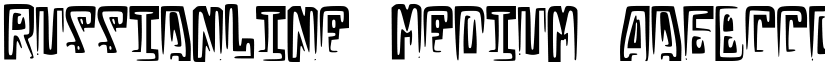 RussianLine Medium font