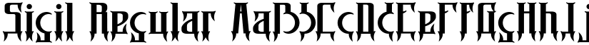 Sigil Regular font