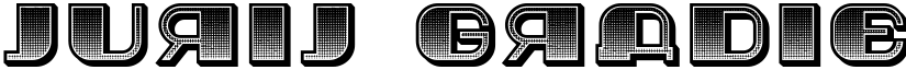 Jurij Gradient Regular font
