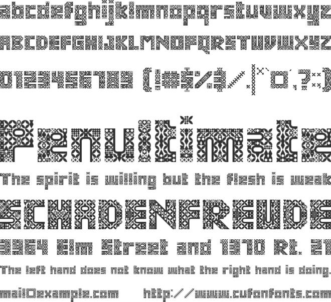 Antique Paleoindonesia font preview