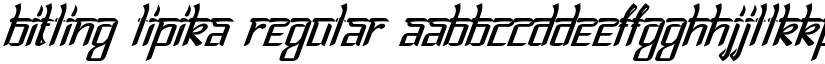 Bitling lipika font download