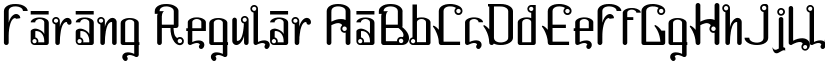 Farang Regular font