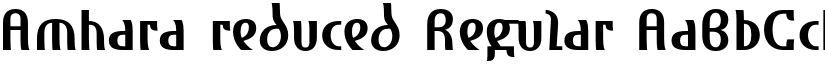 Amhara reduced font download