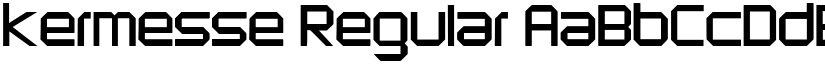 kermesse Regular font