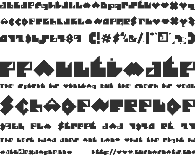 e-Pececito font preview