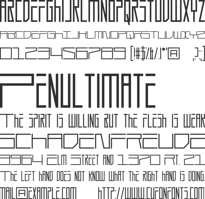 Durmstrong font preview