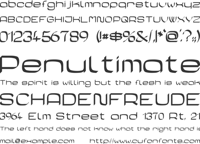 Casa Sans font preview