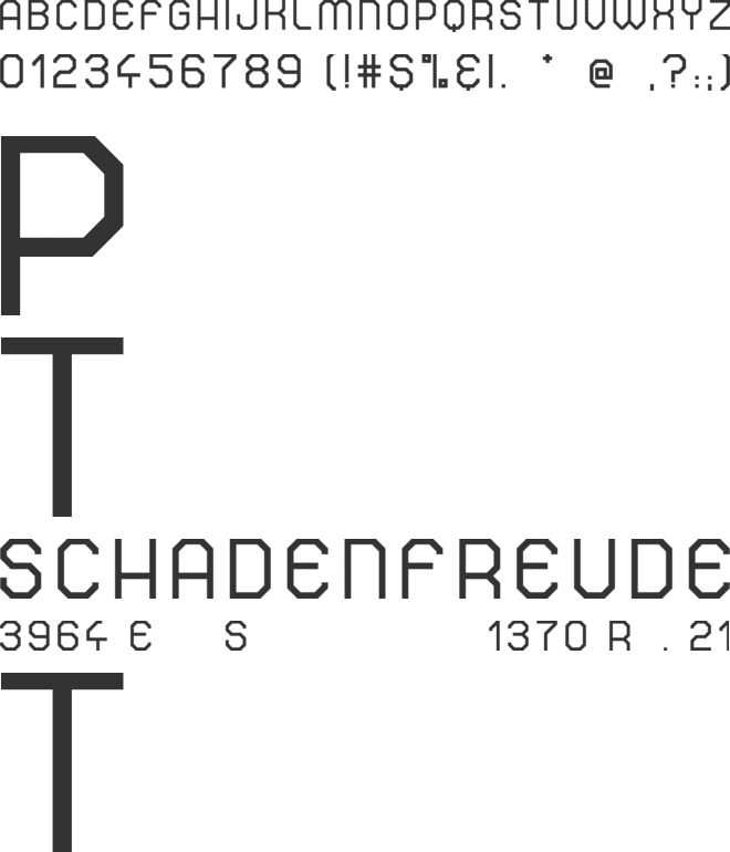 Strong Impact font preview