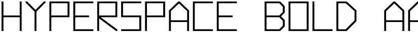 Hyperspace Bold font