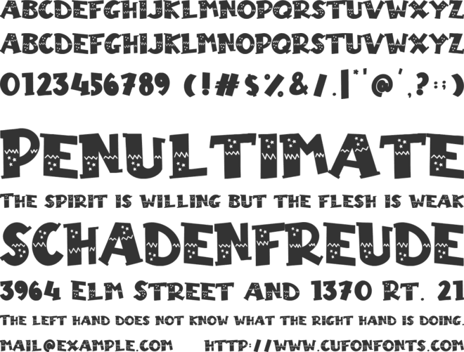 Christmas Dream font preview