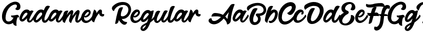 Gadamer font download