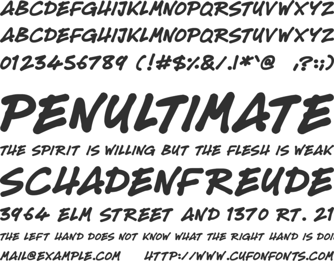 Christmas Cheer font preview