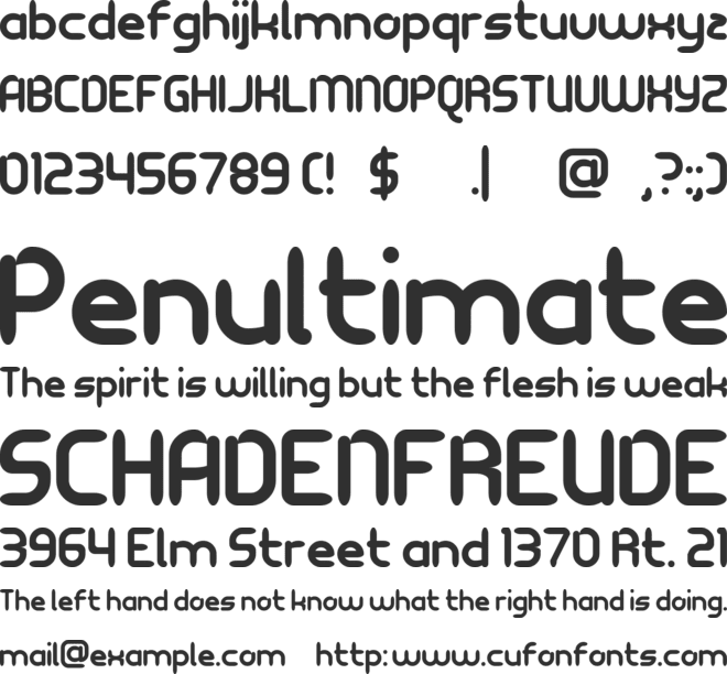 Platinum Girly font preview