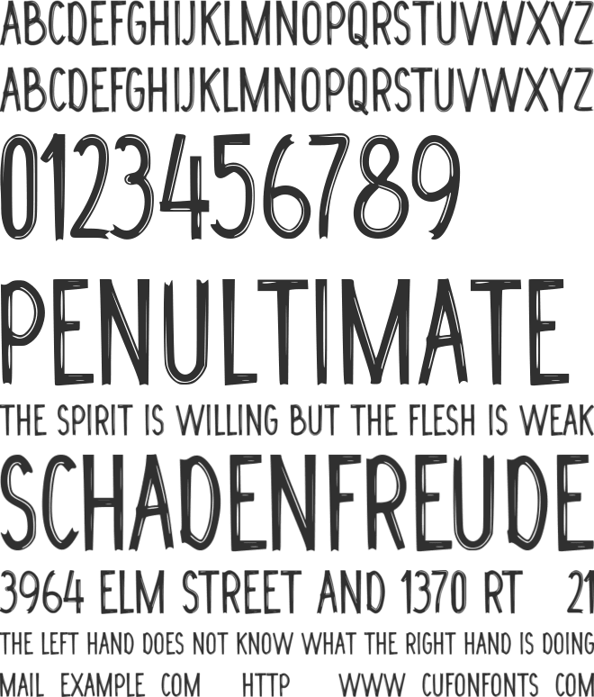 Erpal font preview