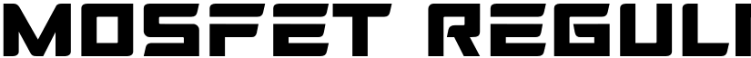 MOSFET Regular font