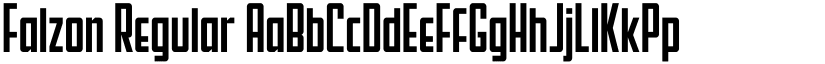 Falzon Regular font