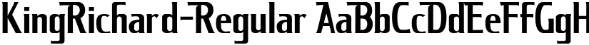 KingRichard-Regular font