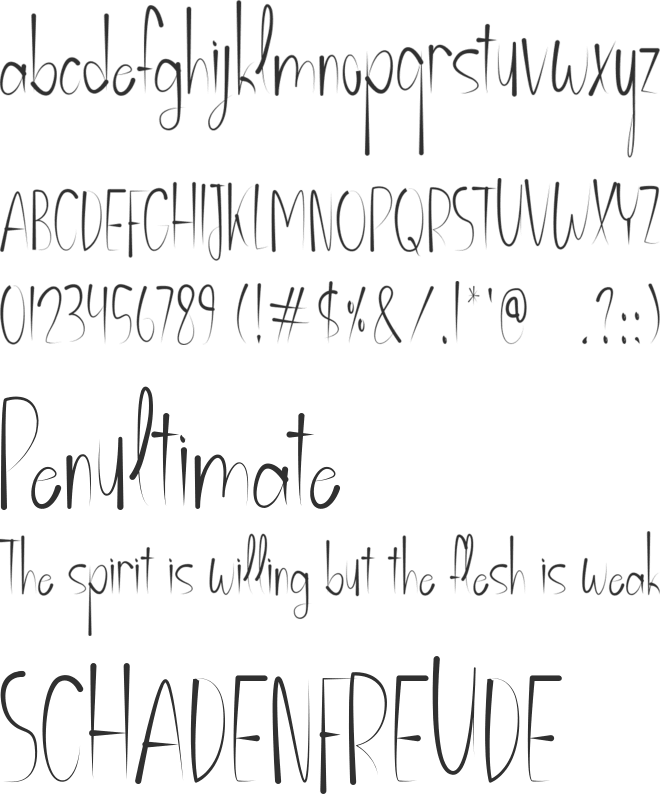Grinch font preview