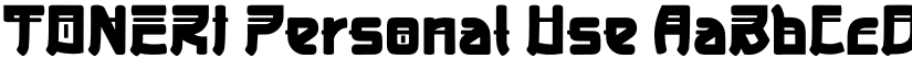 TONERI font download