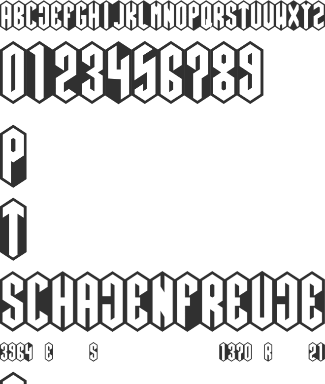ROMB font preview