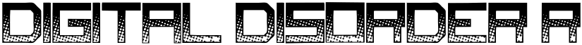 Digital Disorder Regular font