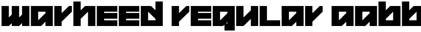 Warheed Regular font