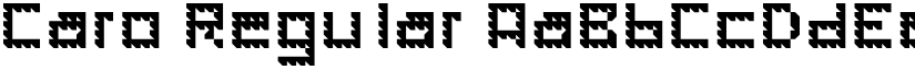 Caro Regular font