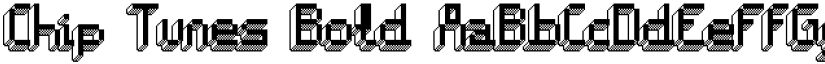 Chip Tunes Bold font