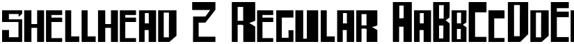 shellhead 2 font download