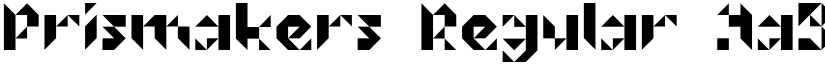 Prismakers Regular font